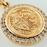 Dije San Benito 2.5gr / 1 in / Oro Amarillo 18K %