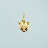 Dije Emoji Diablo 1.15gr / 1/2 in / Oro Amarillo 18K %