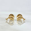 Topos Delfin 0.5gr / 8mm Lisos Oro Amarillo 18K ©