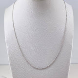 Morse Chain 1.3gr / 17.7in / +3 18K Gold &
