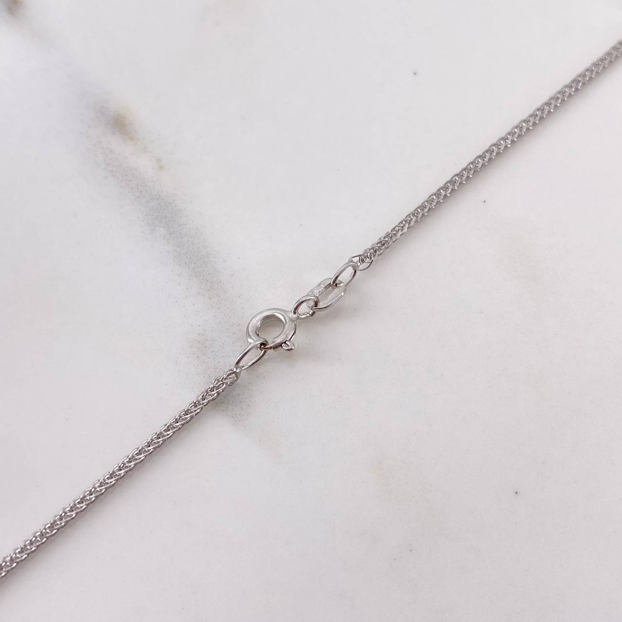 Franco Chain 2.9gr / 45cm / 1.1mm White Gold +4 18K &