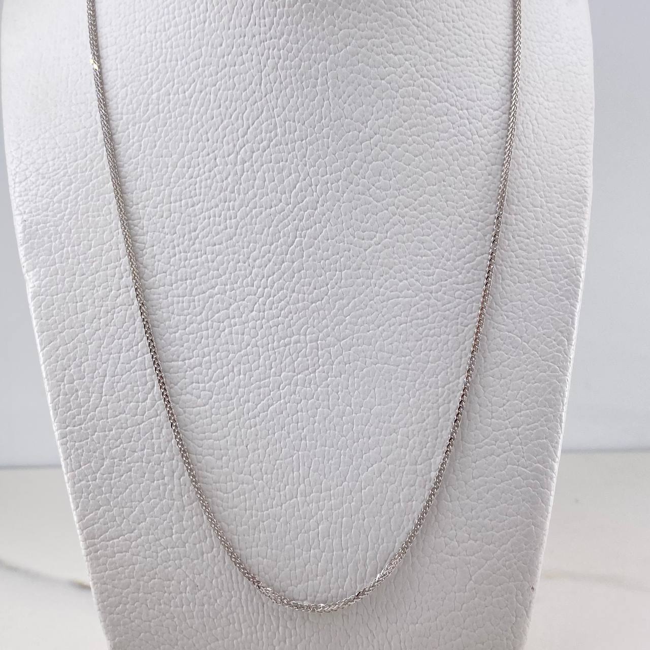 Franco Chain 2.9gr / 45cm / 1.1mm White Gold +4 18K &