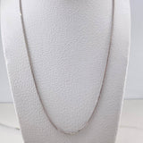 Franco Chain 2.9gr / 45cm / 1.1mm White Gold +4 18K &