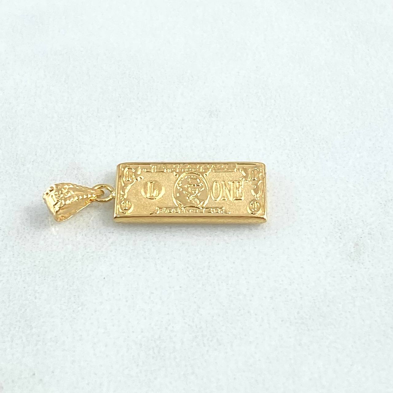 Dije Dólar 0.85gr / 2.2cm / Oro Amarillo 18K ©