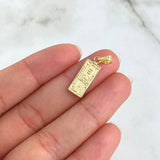 Dije Dólar 0.85gr / 2cm / 6.8mm Oro Amarillo 18K *