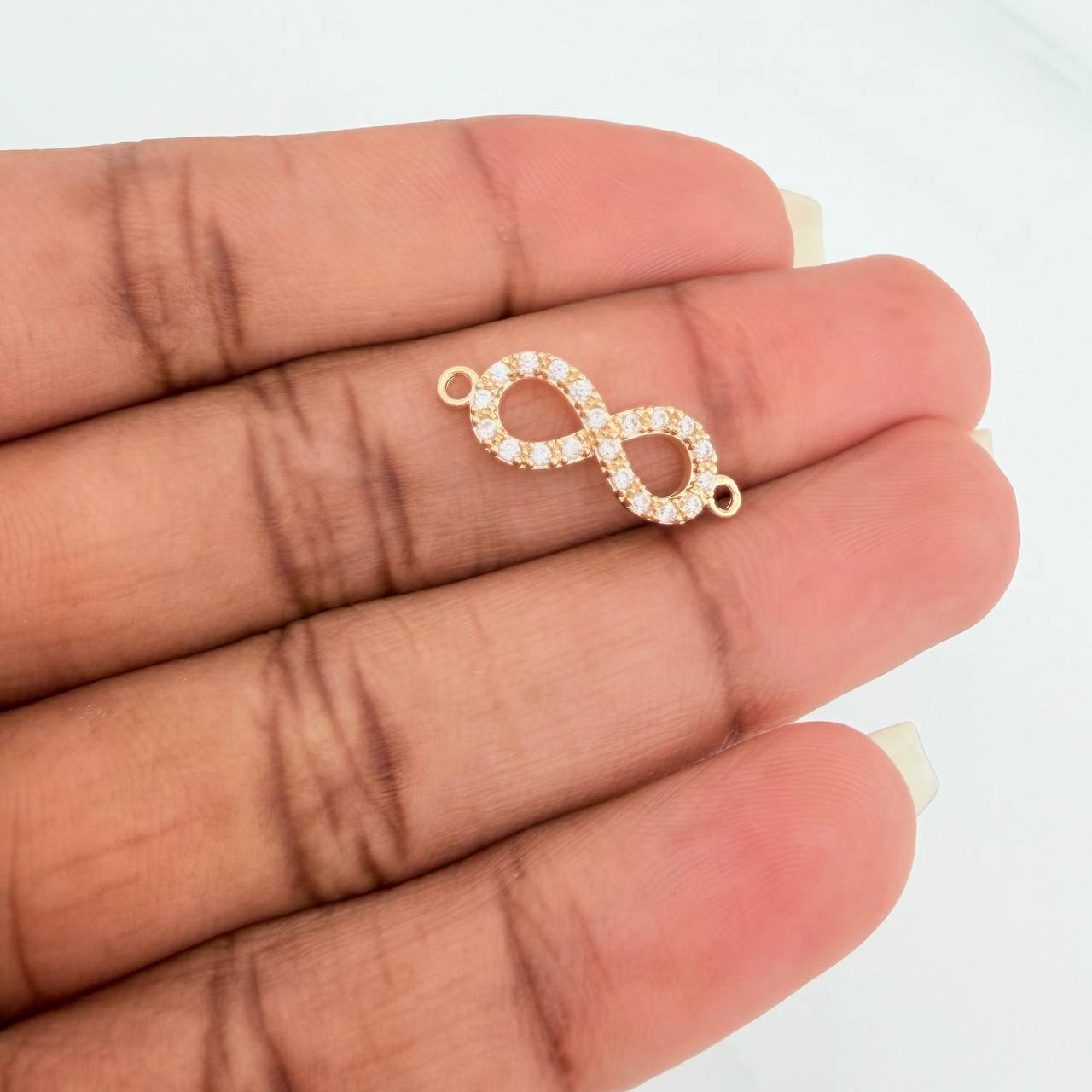 Herraje Infinito 1.1gr / 3/4 in / Oro Amarillo 18K %