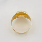 Anillo Virgen del Carmen 3.7g / T10 Oro Amarillo 18K