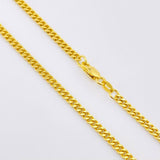 Cadena Cubana 13.2gr / 17 3/4 in / 2.8mm Oro Amarillo +1 18K *