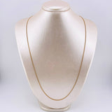 Cadena Cubana 6.05gr / 23 1/2 in / 1.7mm Oro Amarillo +1 18K *