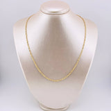 Singapore Chain 1.5 g / 17 3/4 in / 1.9 mm Yellow Gold 18K
