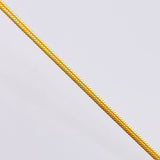 Pulso Serpiente 3.4gr / 7 1/4 in / 2.1mm Oro Amarillo +3 18K *