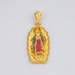 Dije Virgen de Guadalupe 14.6g / 2 in Oro Amarillo 18K