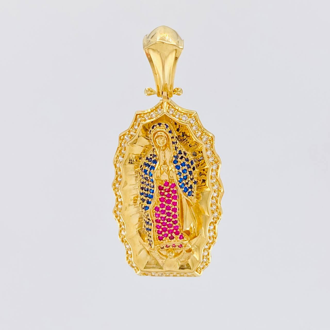 Dije Virgen de Guadalupe 14.6g / 2 in Oro Amarillo 18K