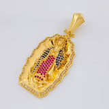 Dije Virgen de Guadalupe 14.6g / 2 in Oro Amarillo 18K