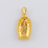 Dije Virgen de Guadalupe 14.6g / 2 in Oro Amarillo 18K