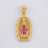 Dije Virgen de Guadalupe 4.85g / 1 1/2 in Oro Amarillo 18K