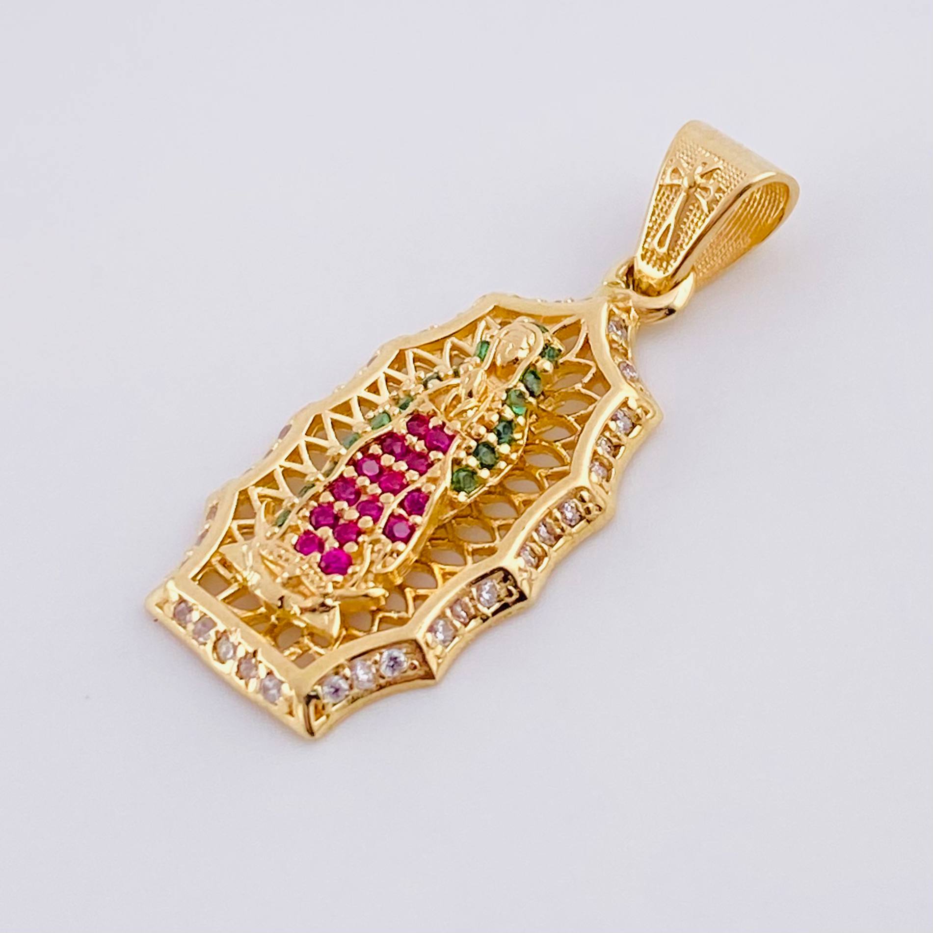 Dije Virgen de Guadalupe 4.85g / 1 1/2 in Oro Amarillo 18K