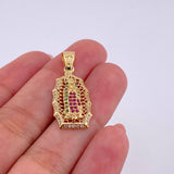 Dije Virgen de Guadalupe 4.85g / 1 1/2 in Oro Amarillo 18K