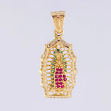 Dije Virgen de Guadalupe 4.85g / 1 1/2 in Oro Amarillo 18K