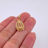 Pendant Virgin of Guadalupe 2.7g / 1 in Yellow Gold 18K
