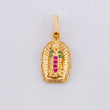 Dije Virgen de Guadalupe 1.3g / 3/4 in Oro Amarillo 18K