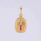 Dije Virgen de Guadalupe 1.2g / 3/4 in Oro Amarillo 18K