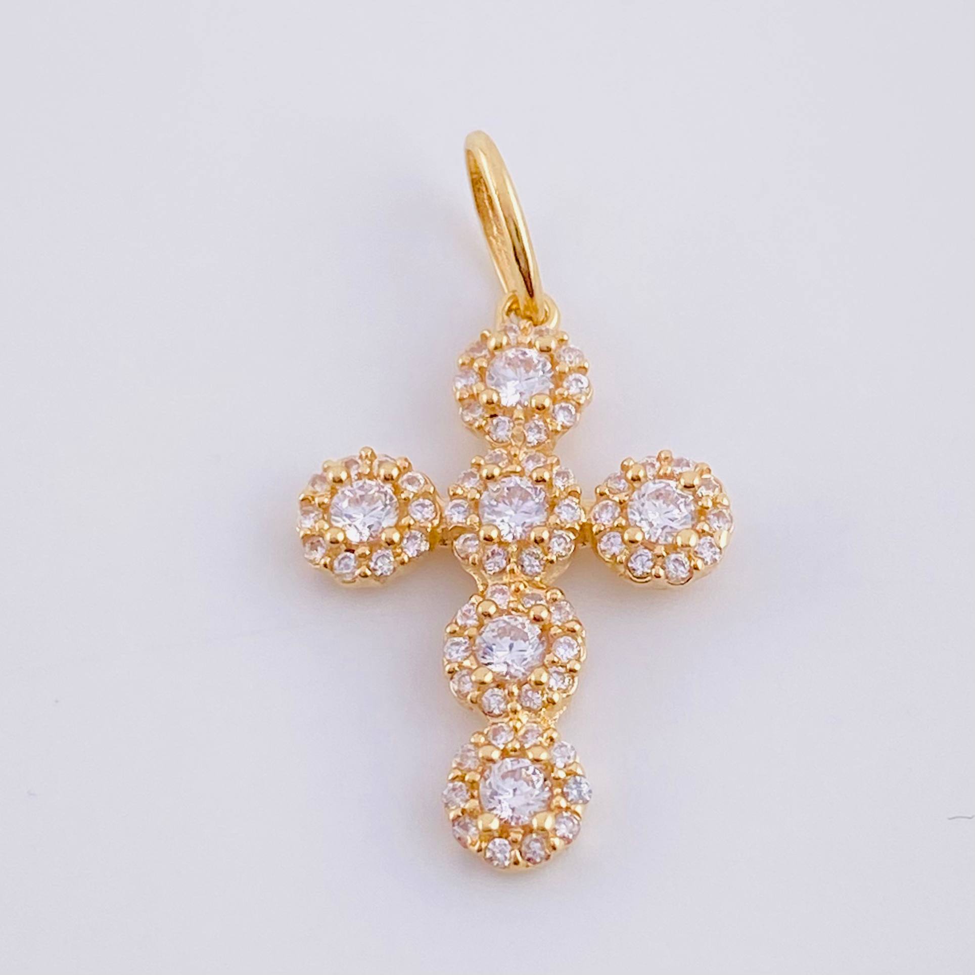 Dije Cruz 2g / 1 in Oro Amarillo 18K