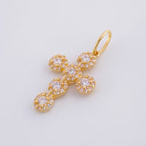 Dije Cruz 2g / 1 in Oro Amarillo 18K