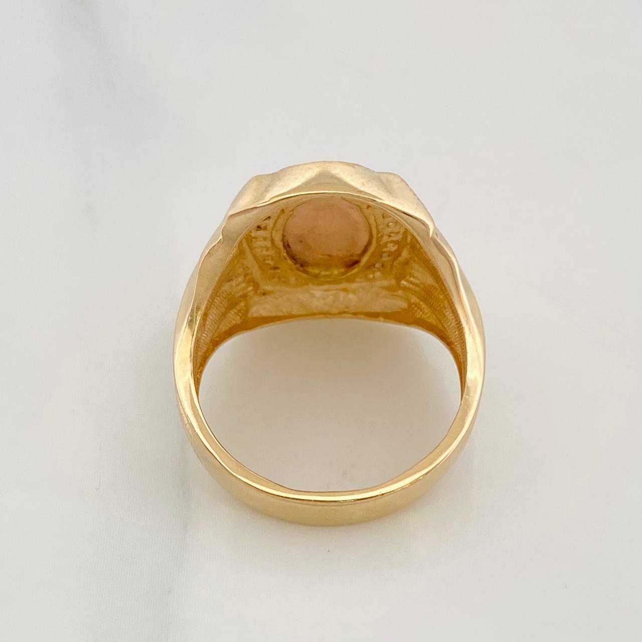 Anillo Virgen de Guadalupe 6.3g / T6 1/4 Tres Oros 18K