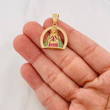 Dije Medalla Virgen de Guadalupe 4.1g / 1 in Oro Amarillo 18K