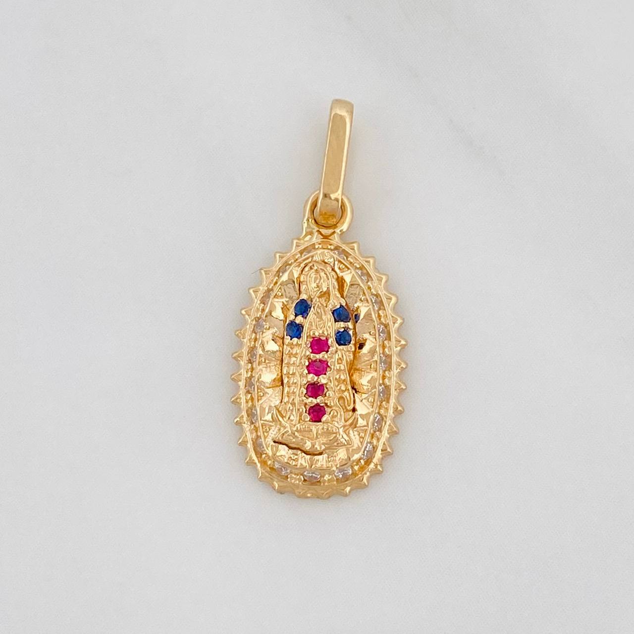 Dije Virgen de Guadalupe 1.55g / 3/4 in Oro Amarillo 18K