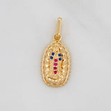 Dije Virgen de Guadalupe 1.55g / 3/4 in Oro Amarillo 18K