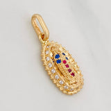 Dije Virgen de Guadalupe 1.55g / 3/4 in Oro Amarillo 18K