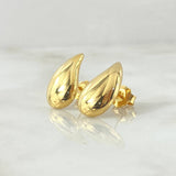 Topos Gota Abultada 2.1gr / 2cm / Oro Amarillo +4 18K ©