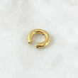 Piercing Earcuff Liso 0.95gr / 1.7cm / 3.4mm Oro Amarillo +4 18K (Joya)