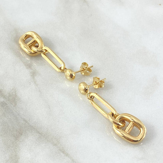 Topos Cajon GC 5.55gr / 3.5cm / Oro Amarillo +4 18K