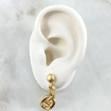 Topos Cajon GC 5.7gr / 3.5cm / Oro Amarillo +4 18K ©