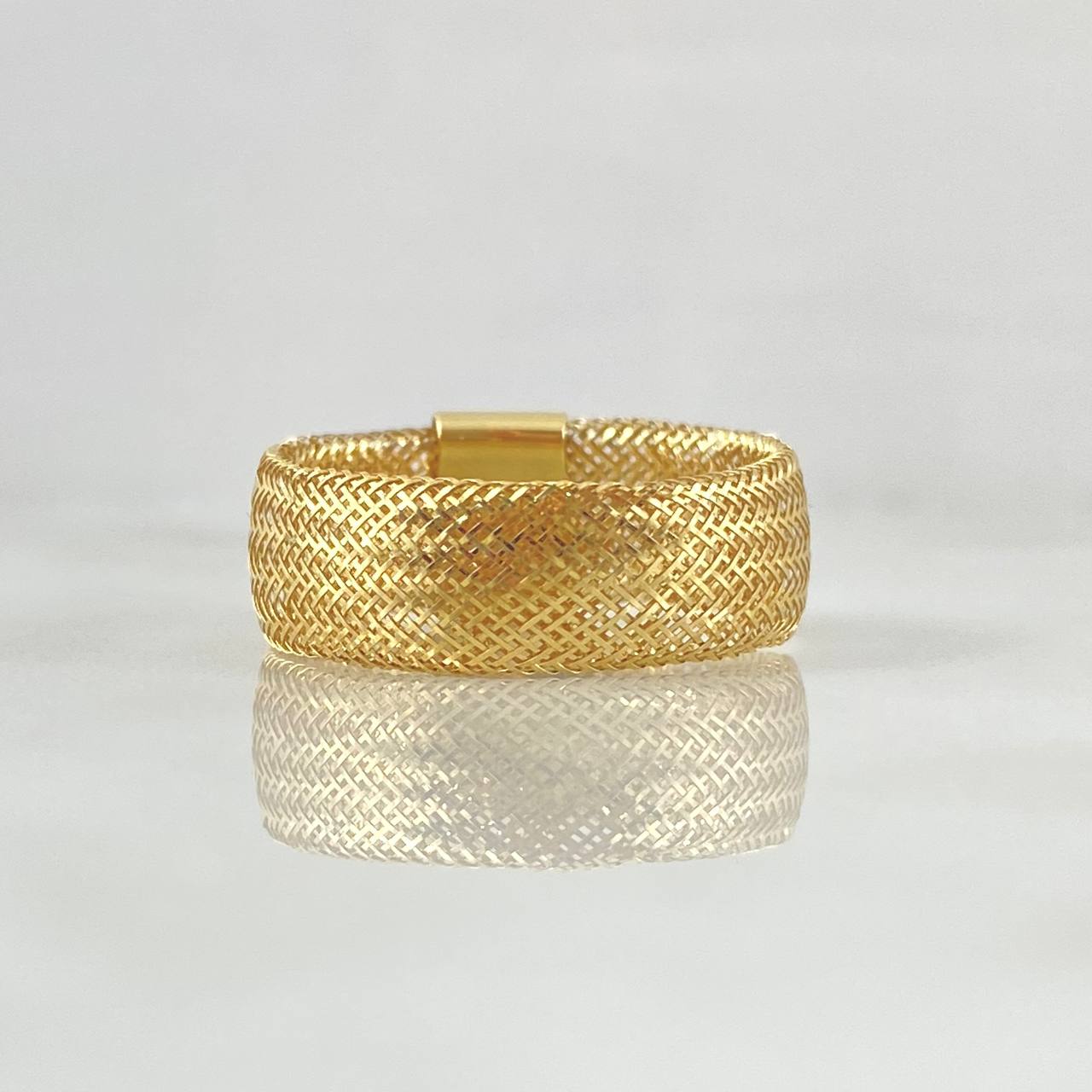 Anillo Guaya Gruesa 1.05gr / T9 - T11 / Oro Amarillo +4 18K
