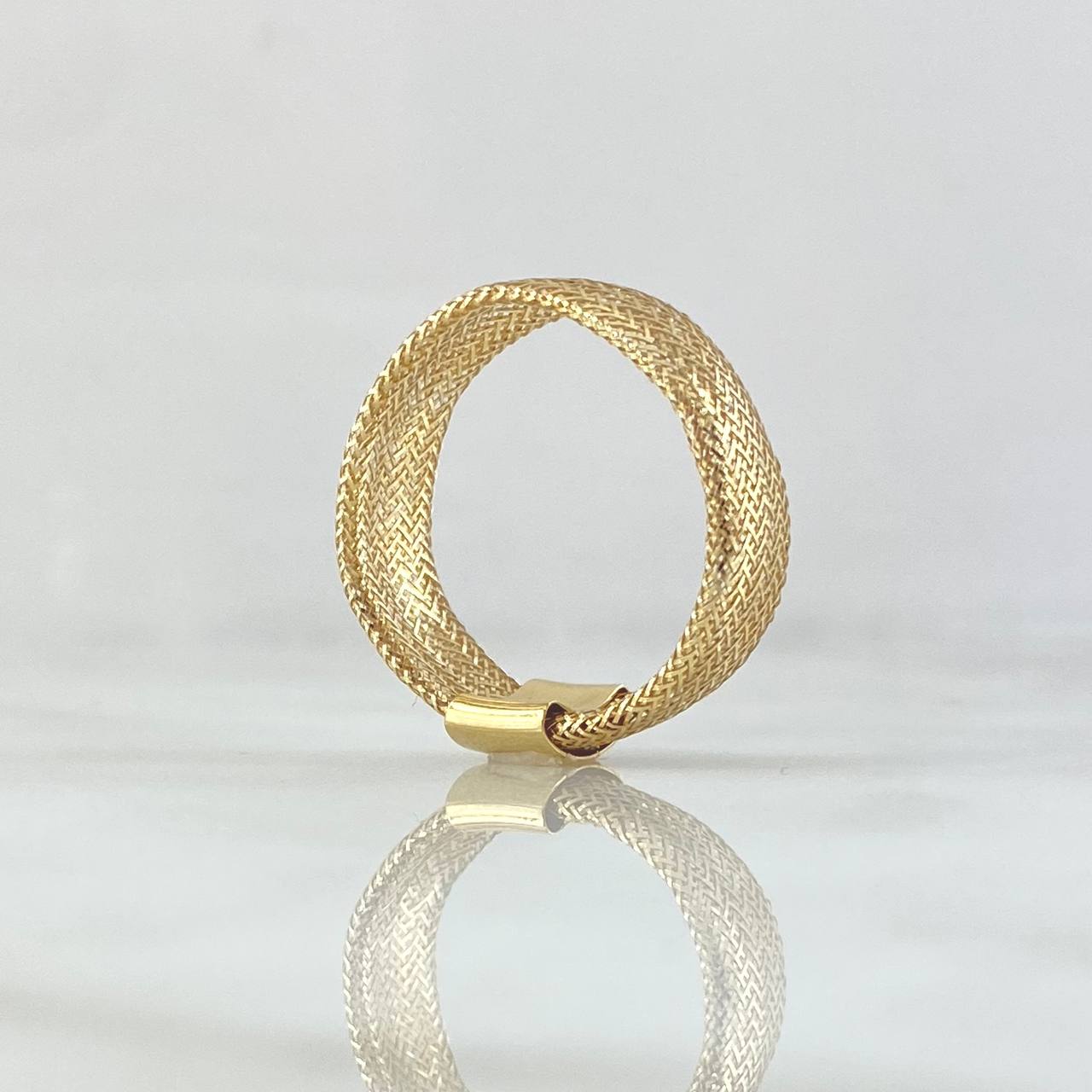 Anillo Guaya Gruesa 1.05gr / T9 - T11 / Oro Amarillo +4 18K