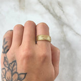 Anillo Guaya Gruesa 1.05gr / T9 - T11 / Oro Amarillo +4 18K