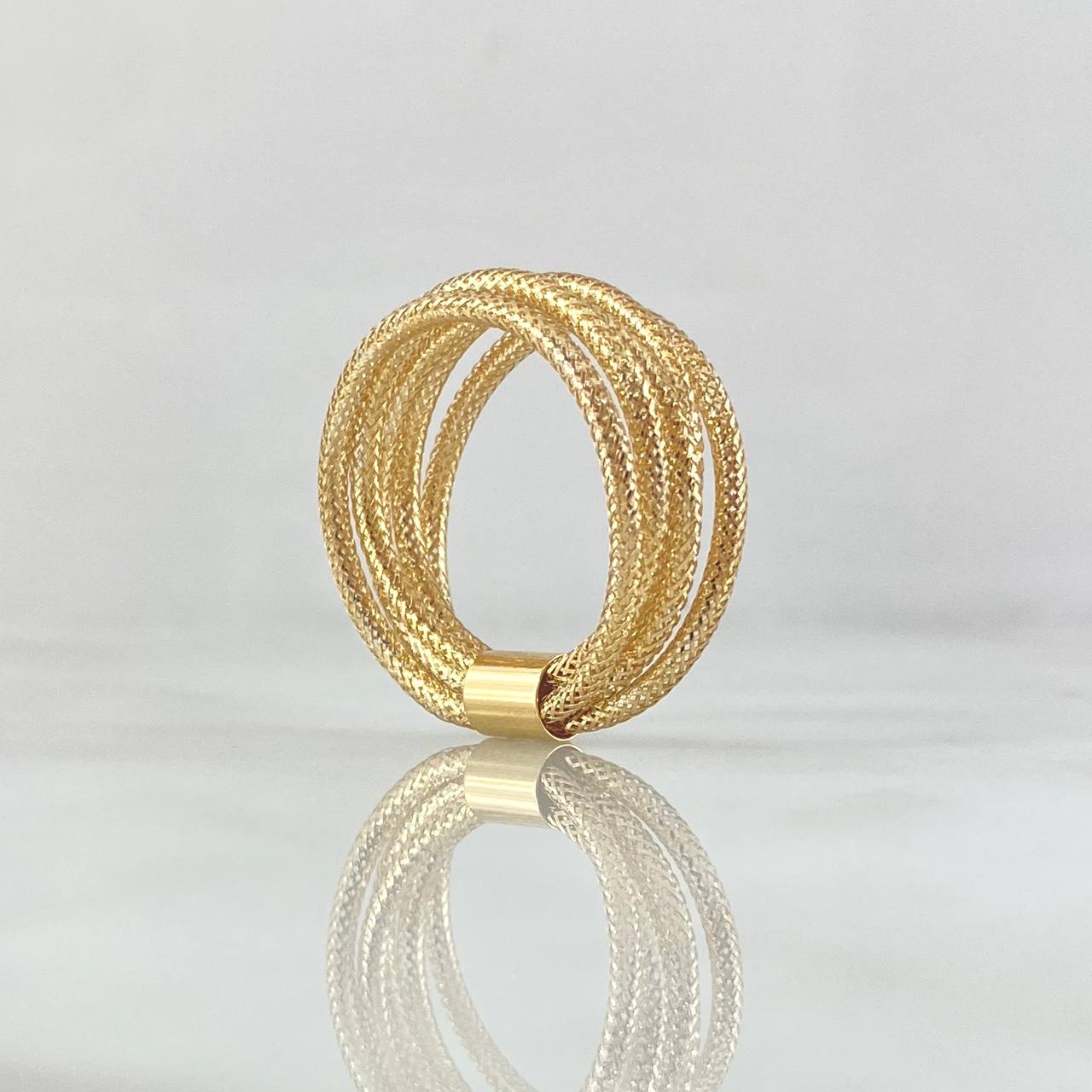 Anillo Guaya Multiple 1.3 g / T6 1/4 - T9 Oro Amarillo 18K