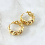 Hoop Earrings 6gr / 1.0in / 18K Gold +4©