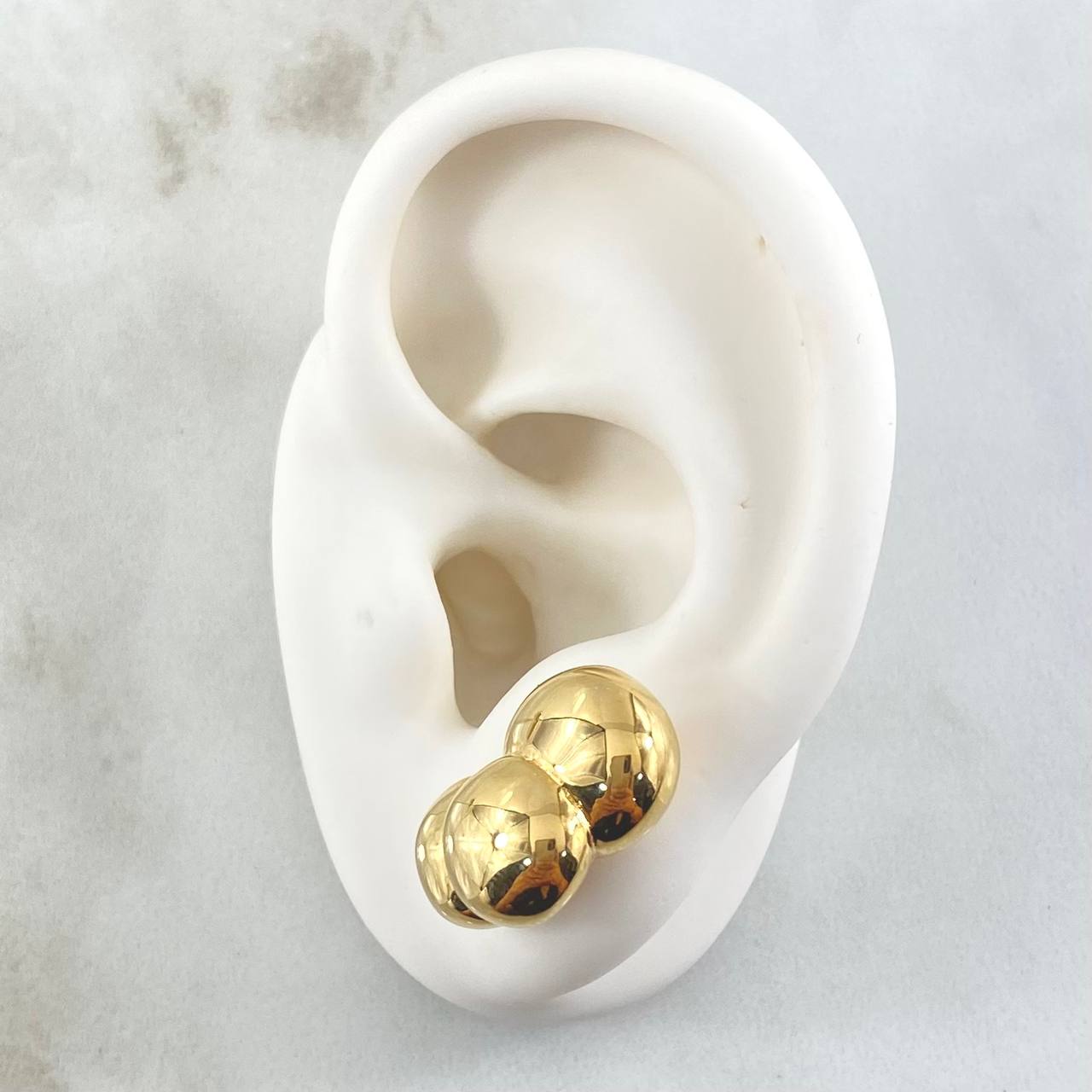 Topos Nube Rigida 3.2gr / 2cm / Oro Amarillo +4 18K *