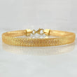 Bracelet Mesh 5.3gr / 7.1in-7.5in / 5.7mm 18K Gold +4©