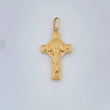Dije Cruz Cristo San Benito 1.85gr / 4cm / Oro Amarillo 18K &