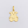 Dije Oso 1.1gr / 1 in / Oro Amarillo 18K *