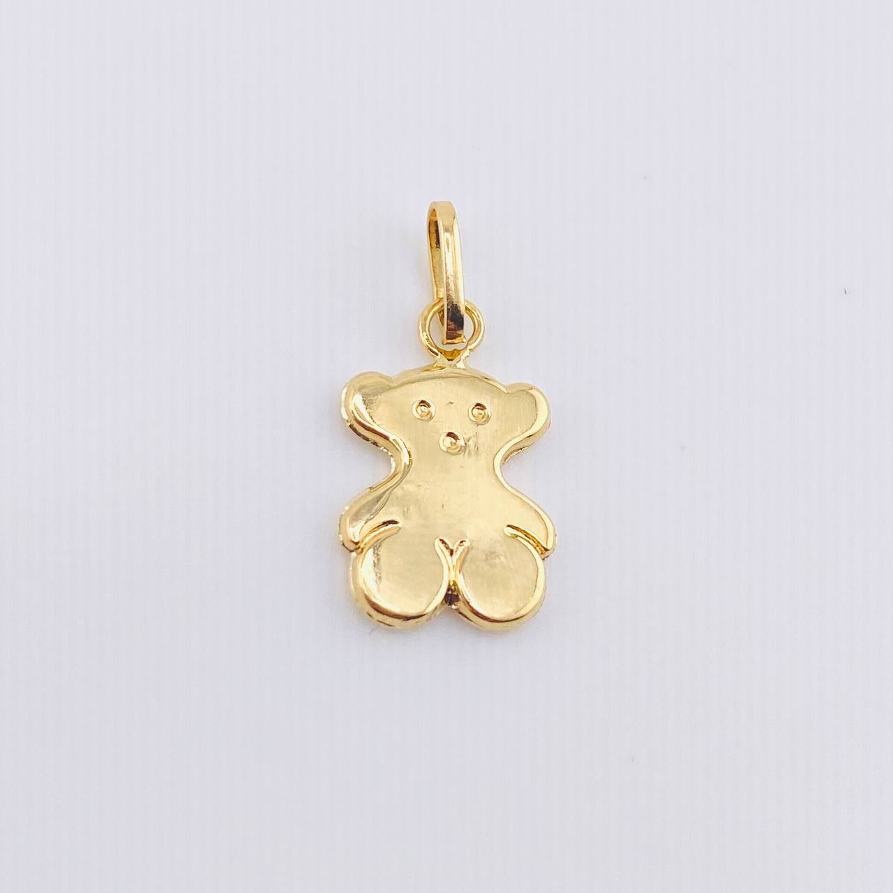 Dije Oso 0.65gr / 3/4 in / Oro Amarillo 18K *