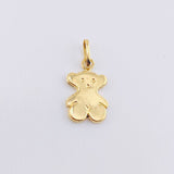 Dije Oso 0.65gr / 3/4 in / Oro Amarillo 18K *