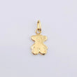 Dije Oso 0.3gr / 1/2 in / Oro Amarillo 18K *