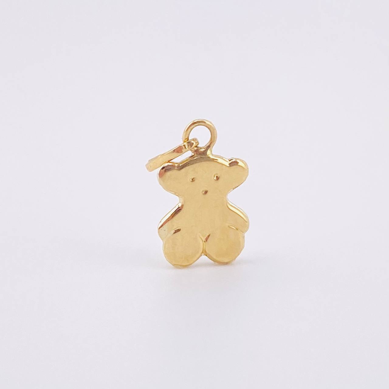 Dije Oso 0.3gr / 1/2 in / Oro Amarillo 18K *